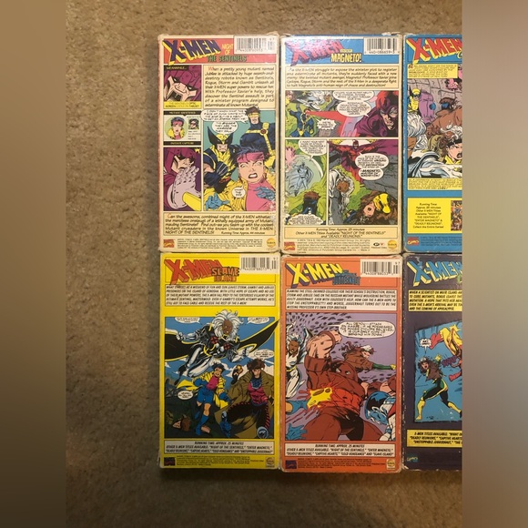 X-MEN VHS Lot Of 14 VHS Tapes Vintage Marvel Comic Series 1992 - Picture 11 of 16